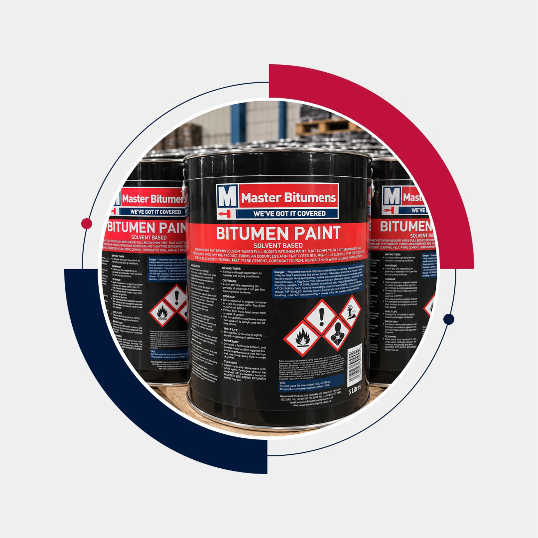 Waterproofing materials Oman: Master Bitumens bitumen paint