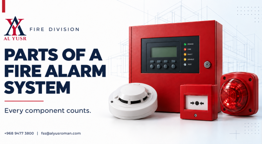 Fire Alarm System: 6 Essential Parts Every Oman Building Needs